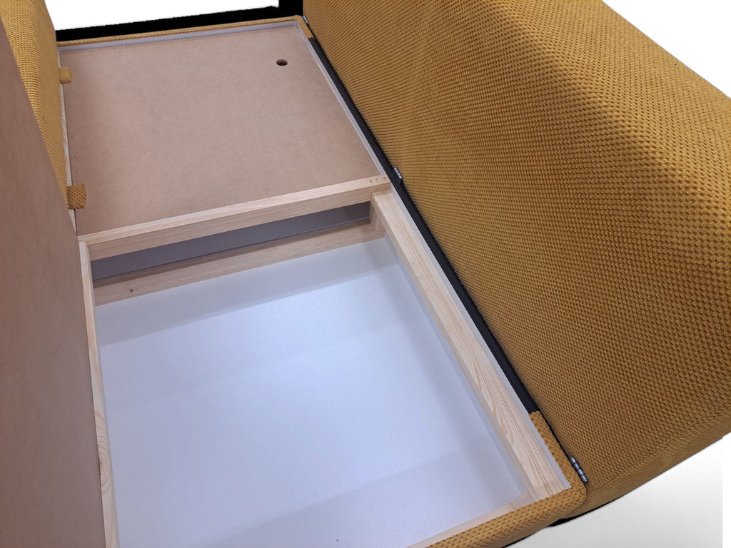 Sofa Uni Modułowa Rozkładana z Funkcją Spania i Pojemnikiem 5w1