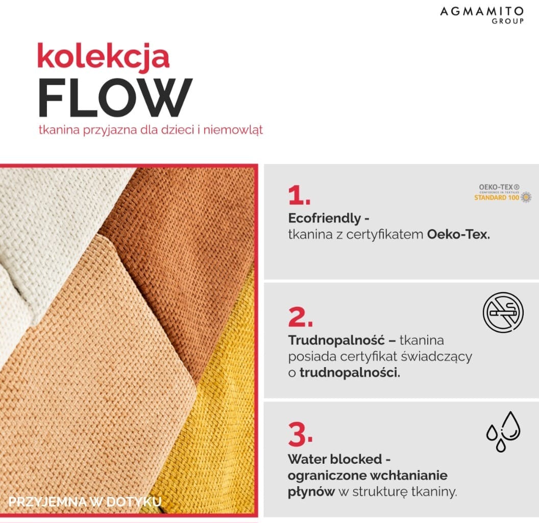 Sofa Uni Modułowa Rozkładana z Funkcją Spania i Pojemnikiem 5w1